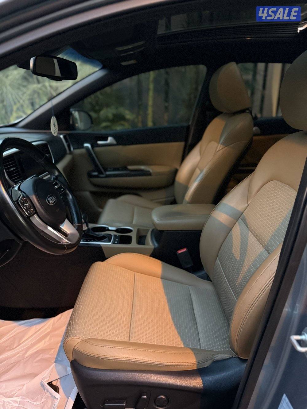 كيا سبورتاج صبغ الوكالة عداد 100 الف9