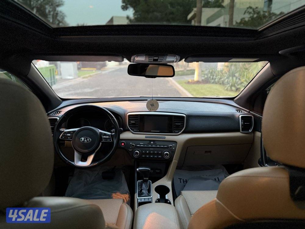 كيا سبورتاج صبغ الوكالة عداد 100 الف12