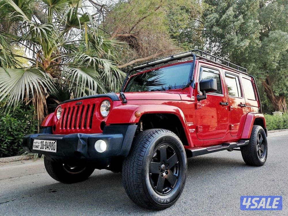 WRANGLER 2012 SAHARA فحص قير مكينه  شاصي بدي ومرخص رحلات0