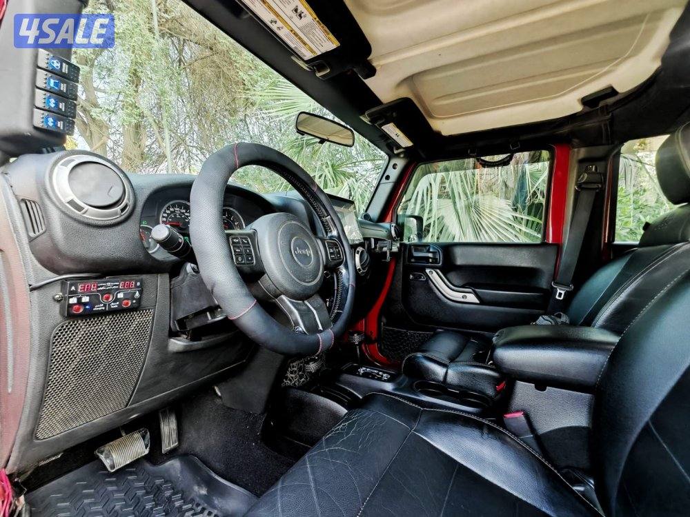 WRANGLER 2012 SAHARA فحص قير مكينه  شاصي بدي ومرخص رحلات2