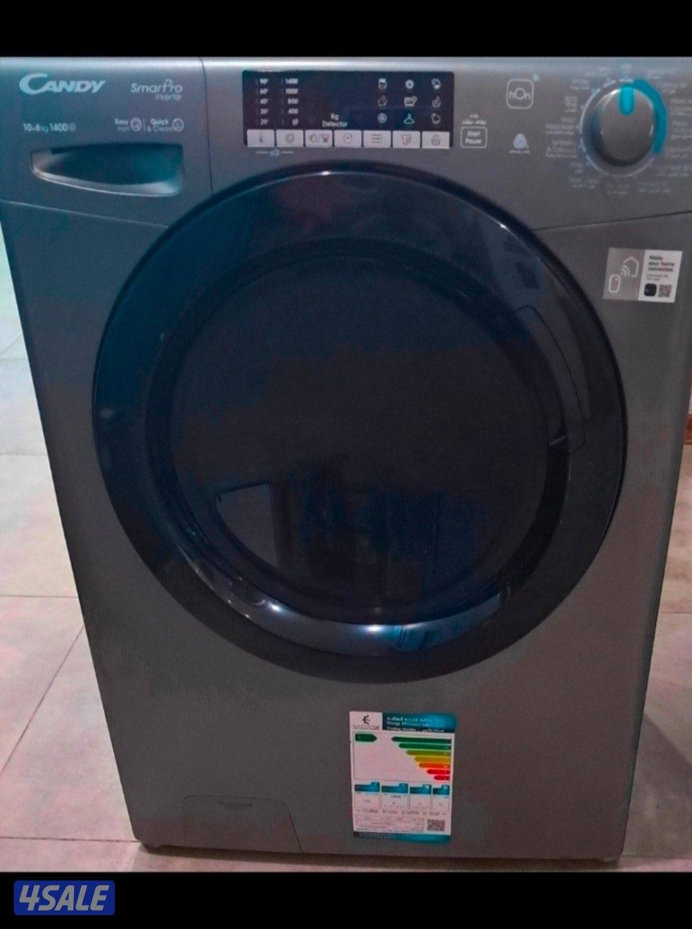 غسالة بالمجفف إيطالي CANDY سعة ١٠ كيلو جديدة تماما للبيع0
