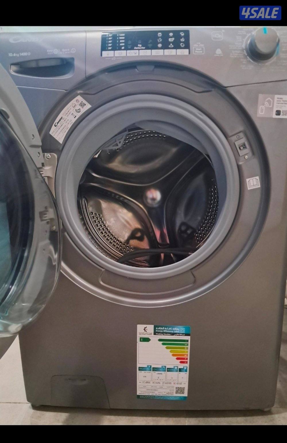 غسالة بالمجفف إيطالي CANDY سعة ١٠ كيلو جديدة تماما للبيع2