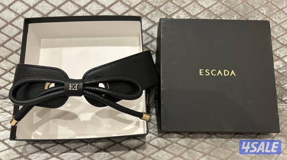 Escada leather belt3