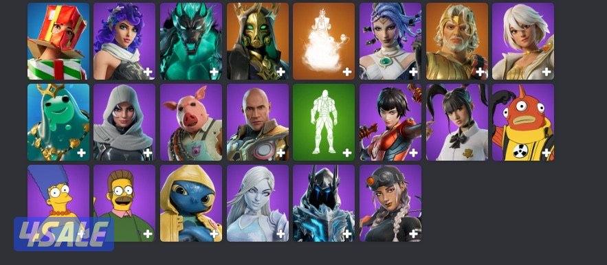 للبيع حساب epic games كامل في , Fortnite , rocket league fall guys1