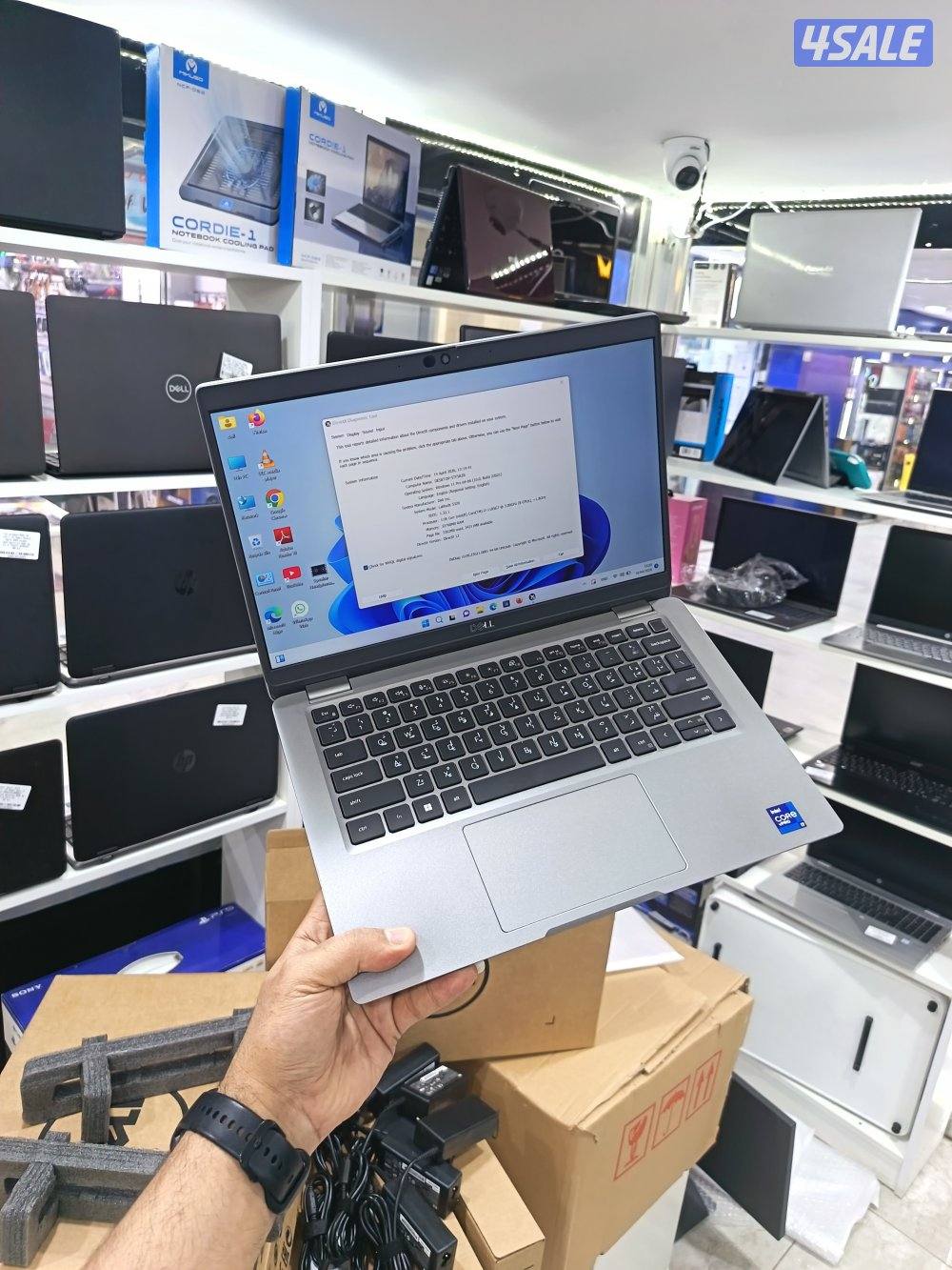 Dell 5420 Touch screen core i7 11generation Ram 32 ddr4 Hard 256 mt0