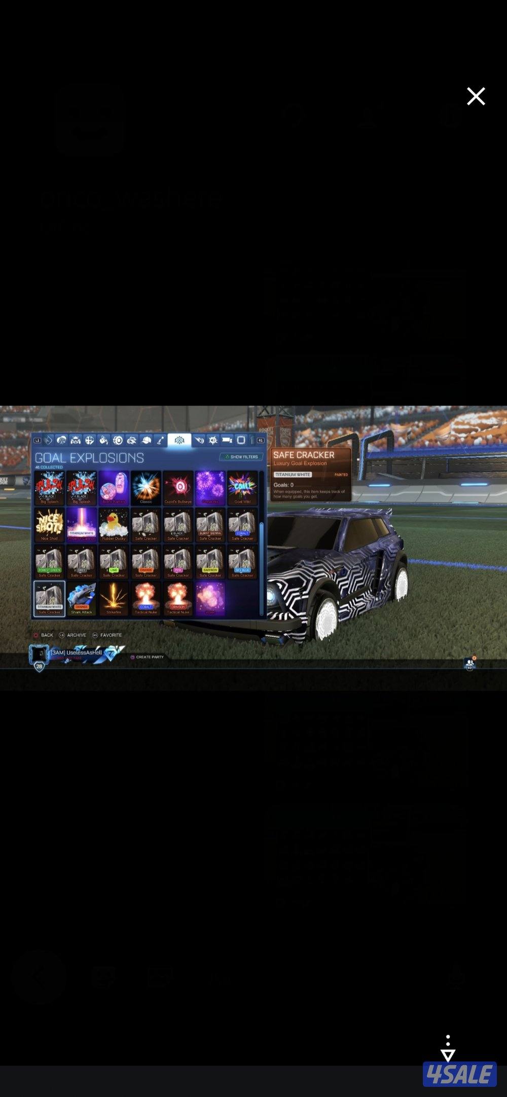 حساب روكت ليج نادر و بداخله منتجات مطلوبه جداً0