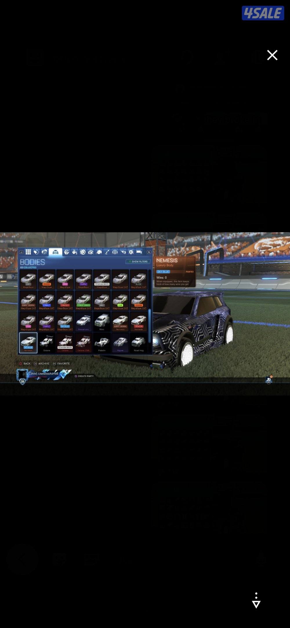 حساب روكت ليج نادر و بداخله منتجات مطلوبه جداً9