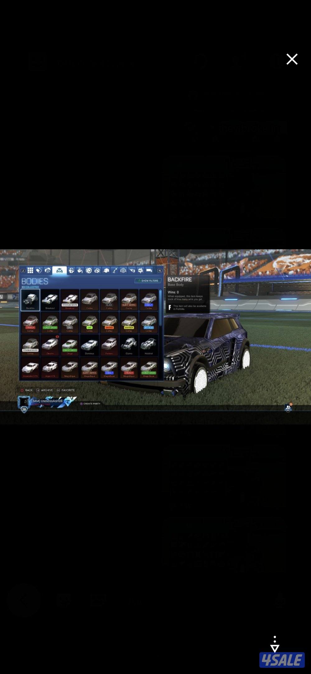 حساب روكت ليج نادر و بداخله منتجات مطلوبه جداً10