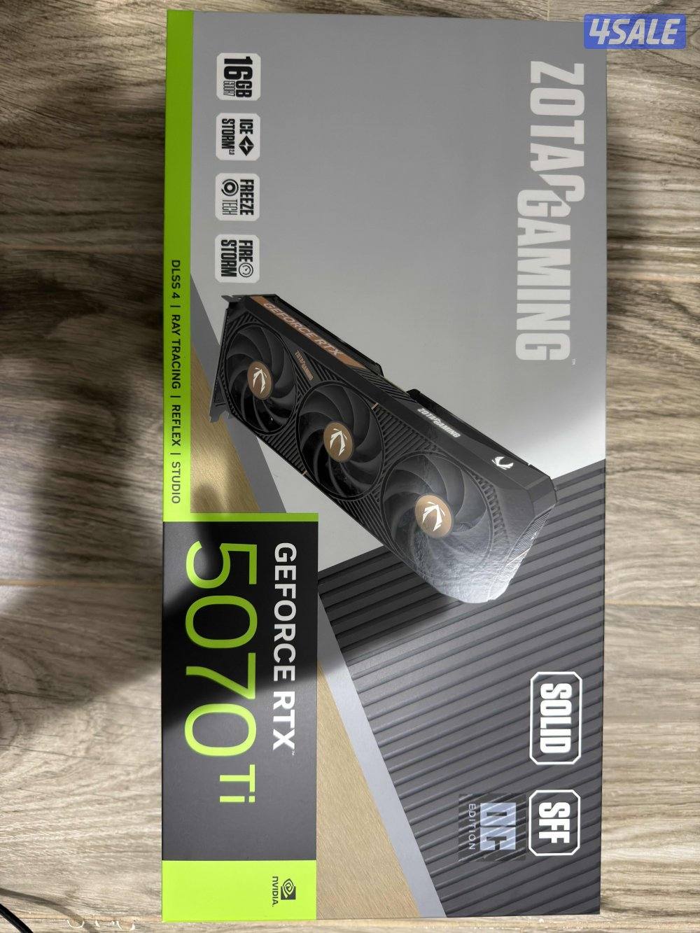 Rtx 5070 Ti zotac used 1 day0