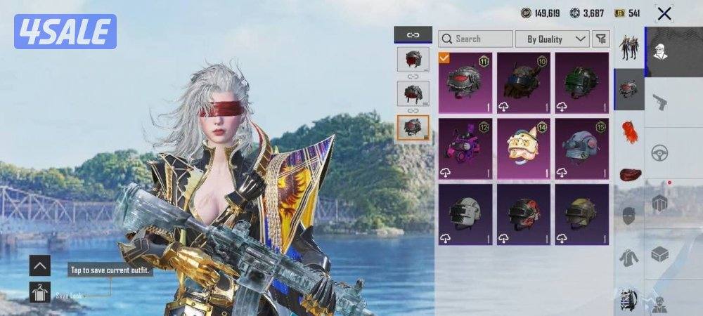 حسابات ببجي منوعه ~ امفور ثلجي الضرر وكل مسج❄️❄️8