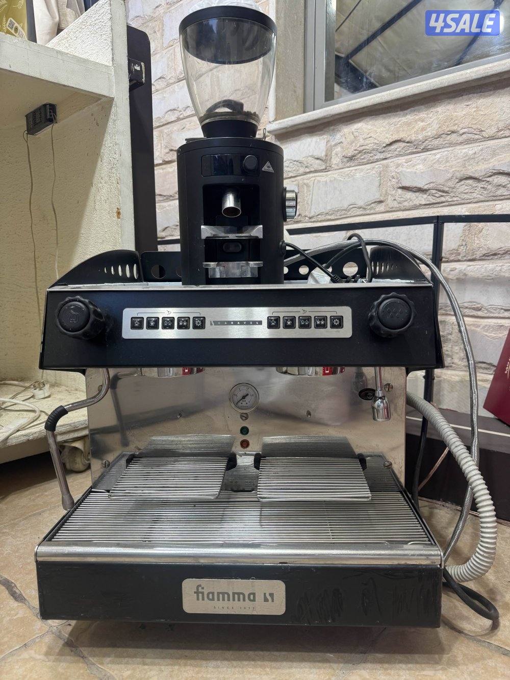 مكينة قهوه ومطحنه3