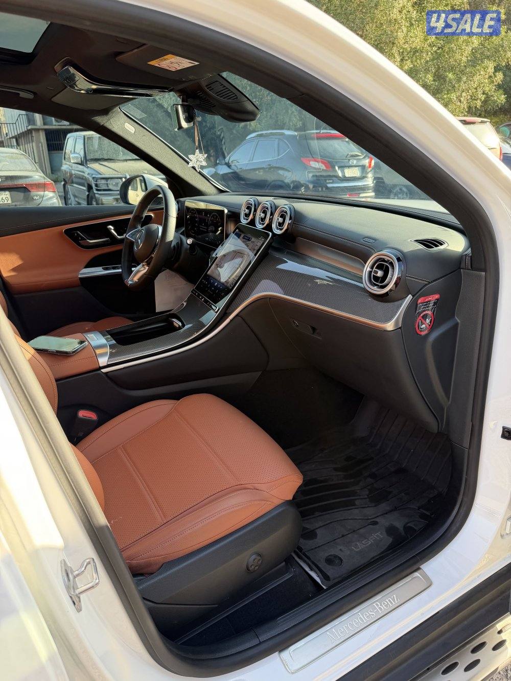 GLC200 موديل ٢٠٢٥صبغ وكاله و تحت الكفالة ماشي ١٧٠٠٠ -حماية- تامين شامل12