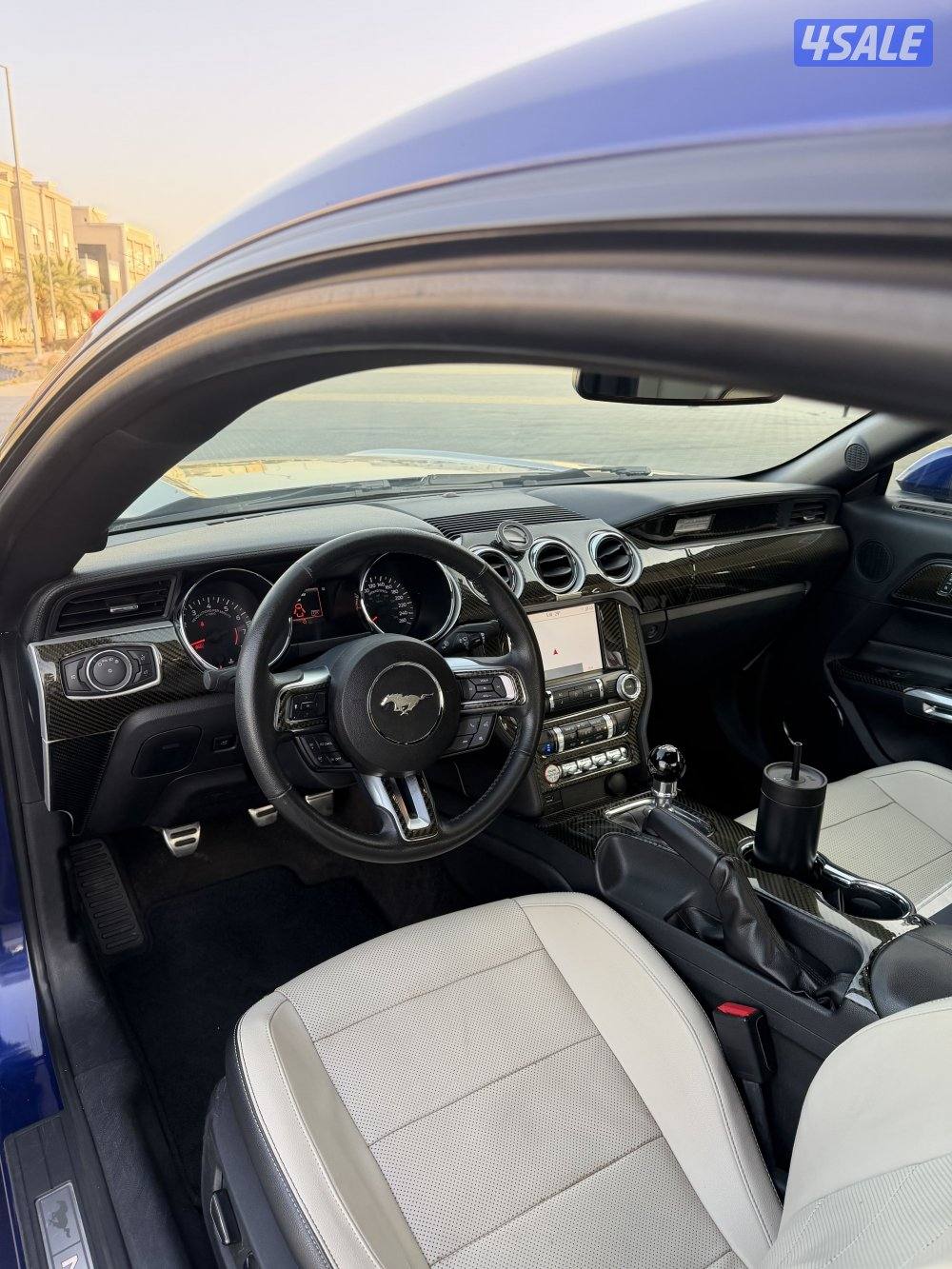 موستنق قير عادي عداد 87 شرط الفحص شاصي جيد9