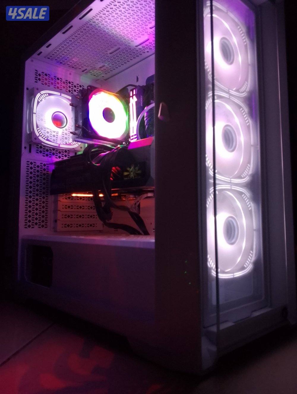 RTX 3080, i5-12400f Gaming pc بي سي قيمنق4