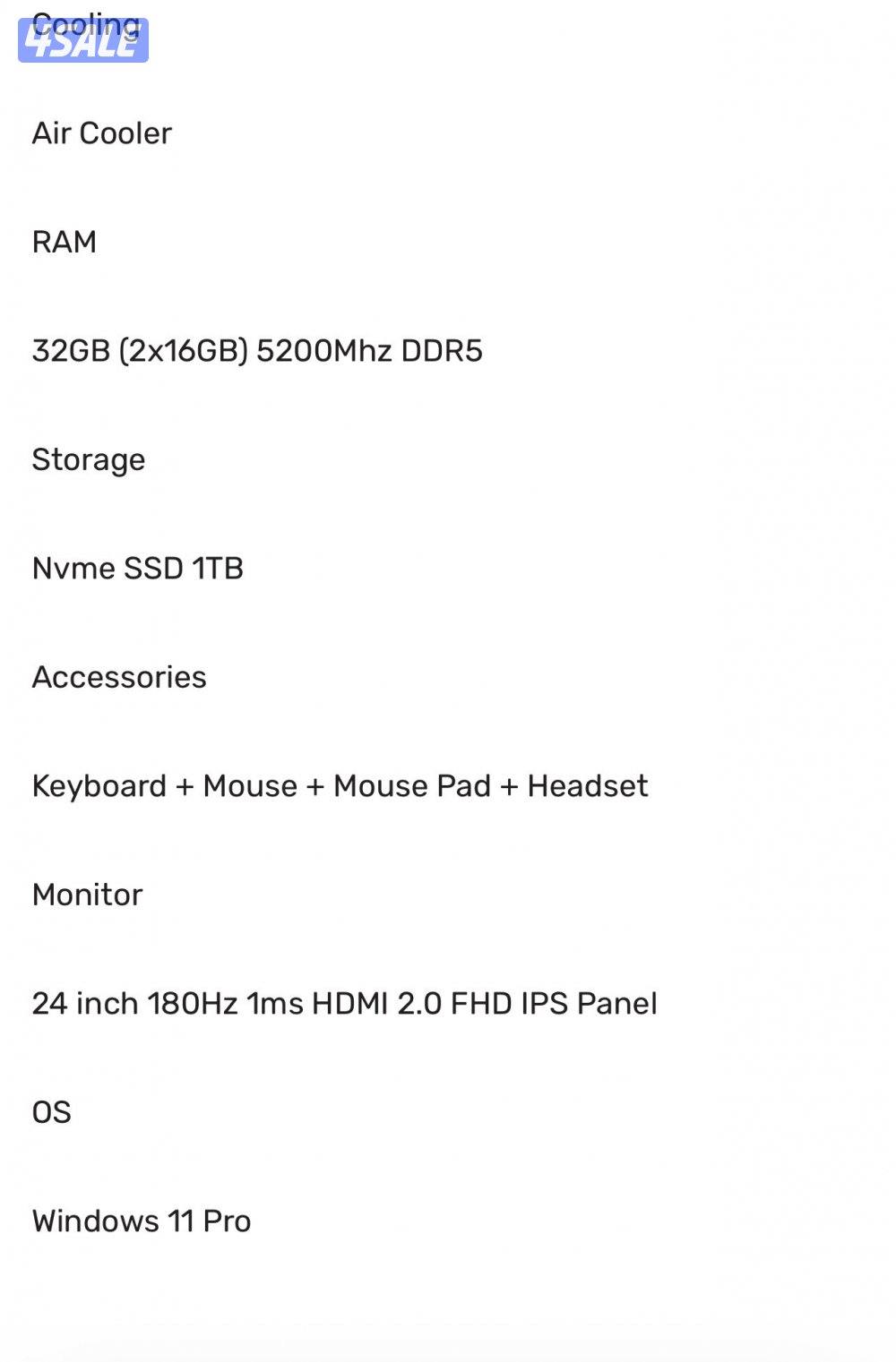 🔥 بي سي gaming جديد بالكرتون / غير مستخدم نهائياً1