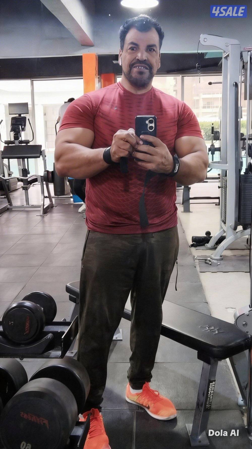 مدرب برايفت كمال اجسام ولياقه بدانيه خبره ٢٠سنه10