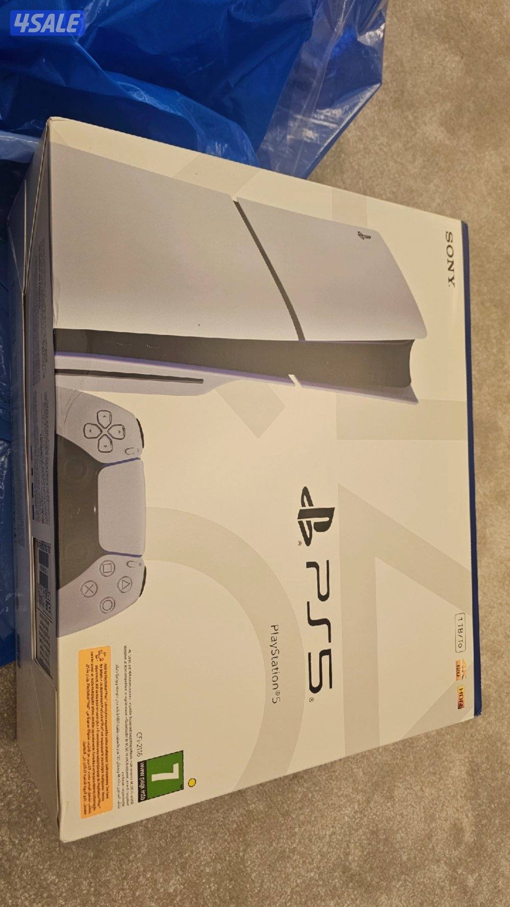 للبيع سوني 5 جديدة بالكرتون نسخة السيدي0