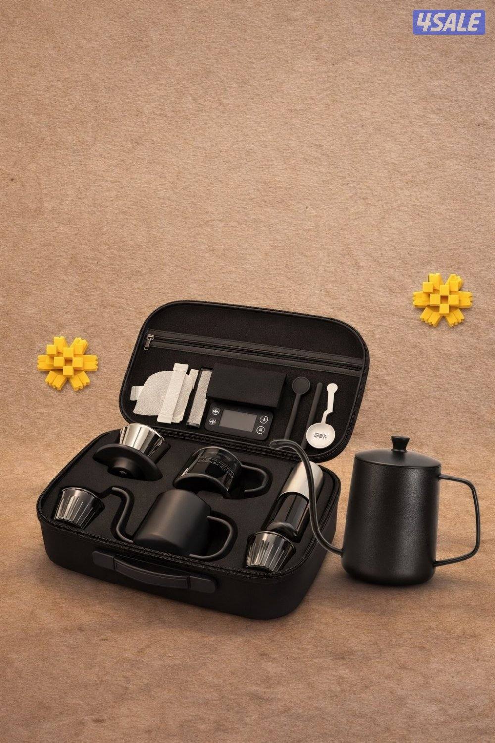 بكج ادوات قهوة  v60 متكامل مناسب للطلعات والسفر  ( جودة عالية )0