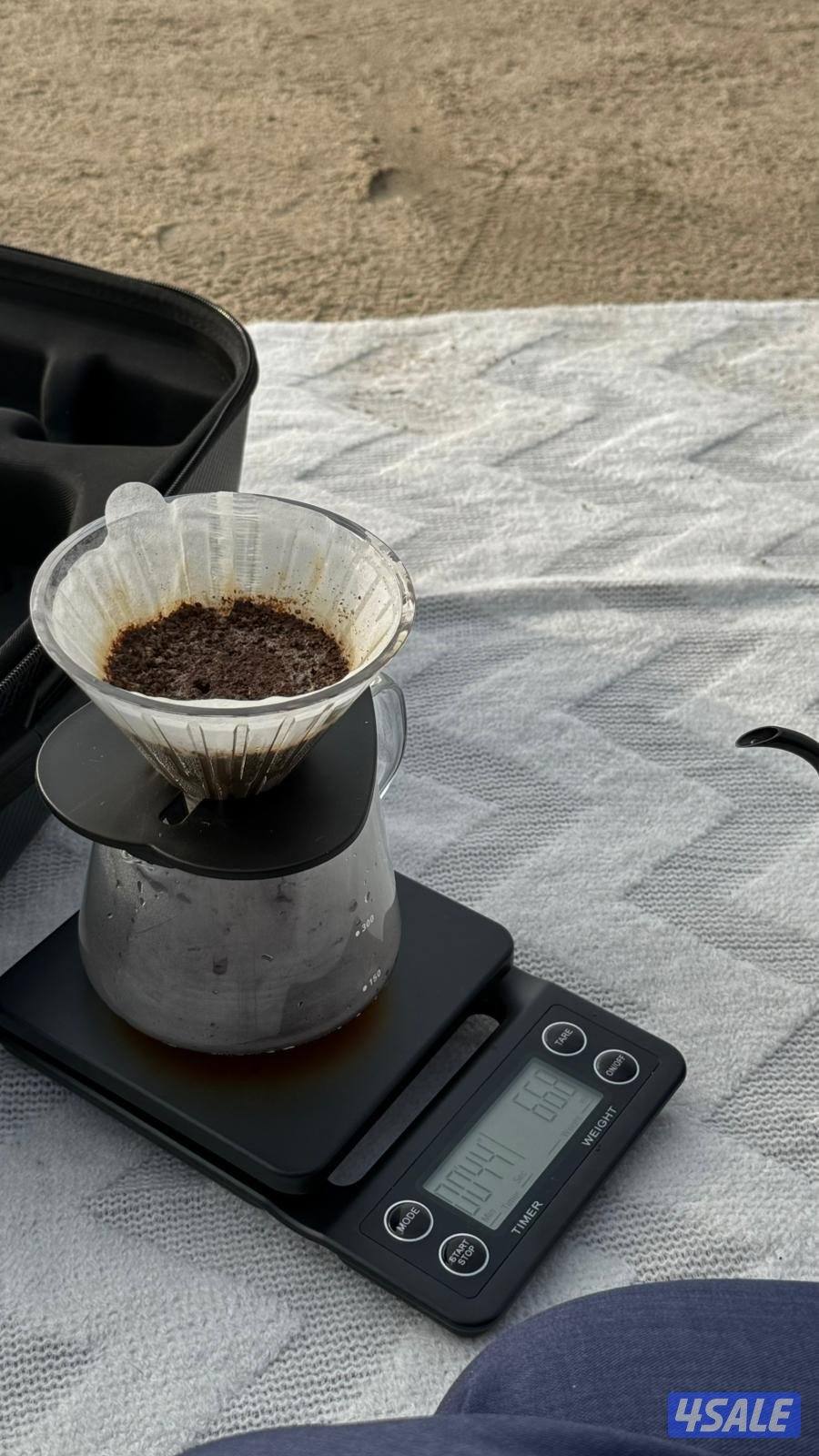 بكج ادوات قهوة  v60 متكامل مناسب للطلعات والسفر  ( جودة عالية )2