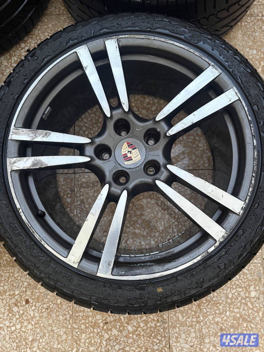 للبيع كيبات بورش كايين مقاس 21 مع تواير صيني حجم  21R/295/353