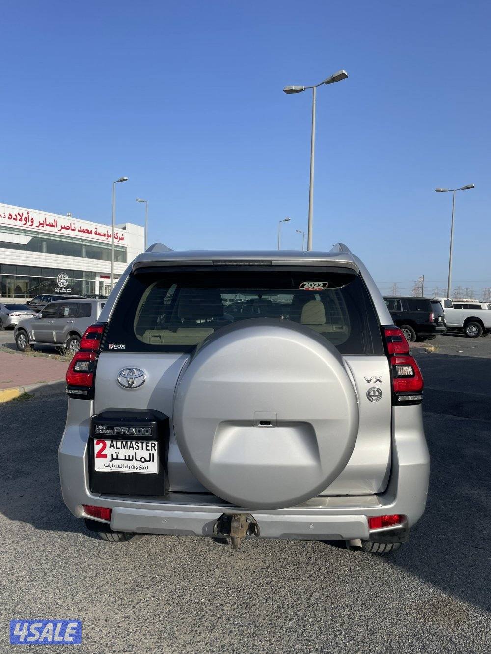 برادو VX موديل 2022 عداد 90 الف  الفل4