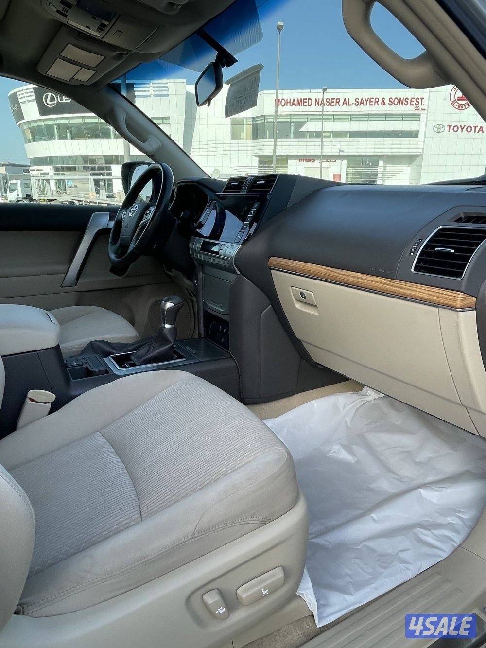 برادو VX موديل 2022 عداد 90 الف  الفل9