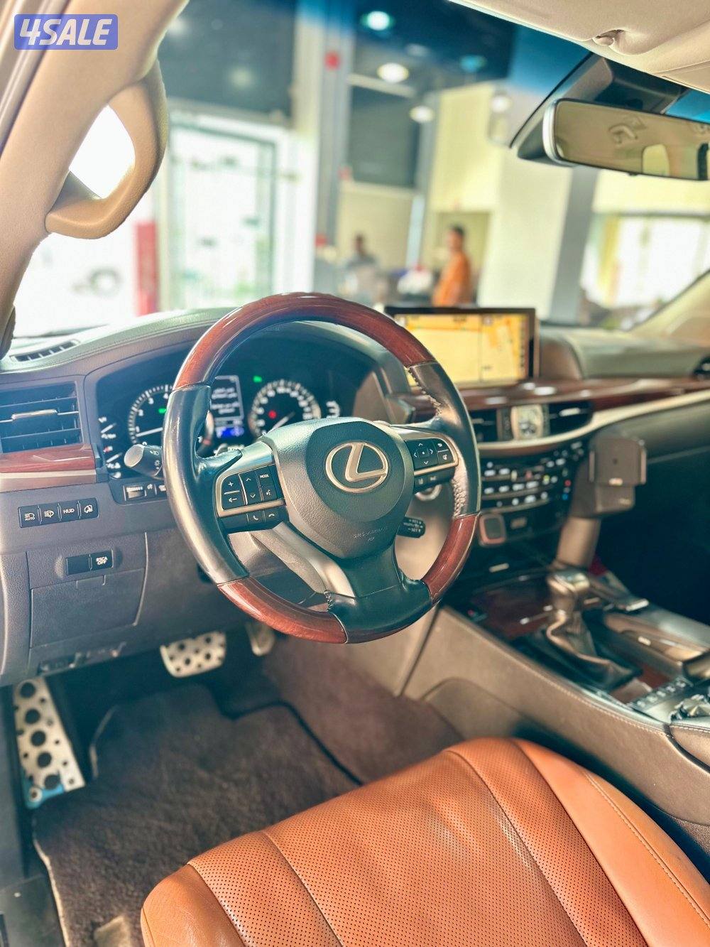 لكزس LX570 سبورت الساير موديل 2018 عداد 2007