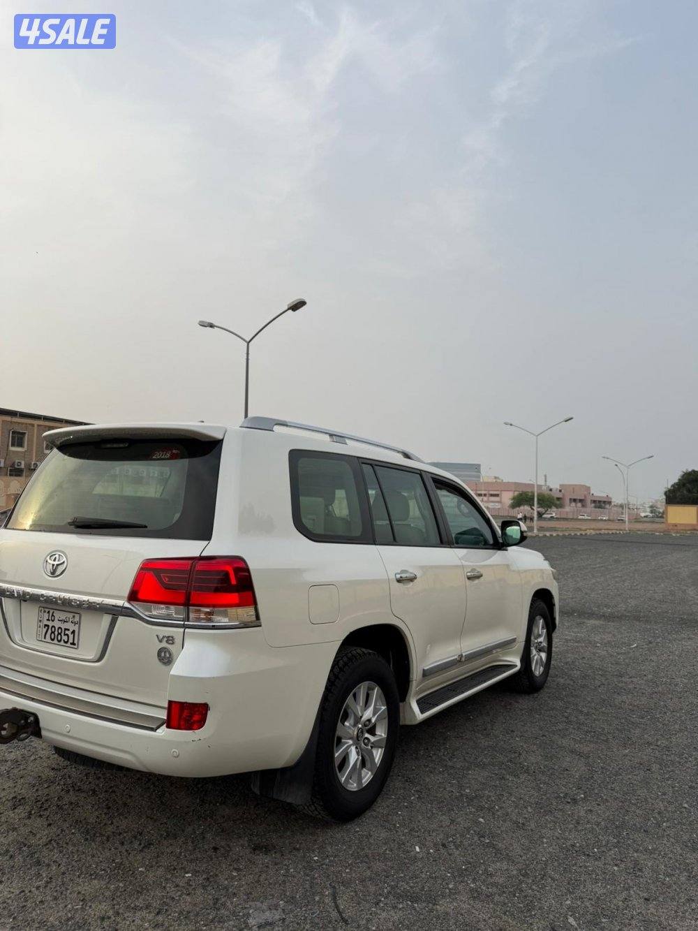 لاند جي اكس ار  8 سلندر 2018 صبغ الوكالة جلد ، ماشيء 160 الف شرط الفحص2