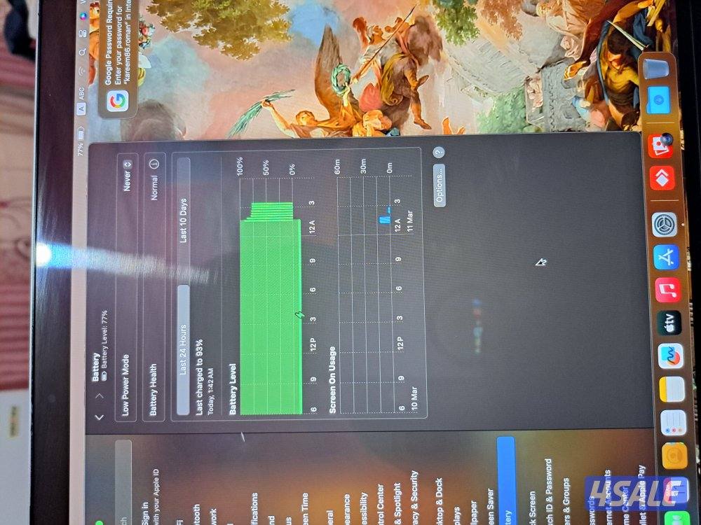 MacBook pro 2018 16gb 512gb i910