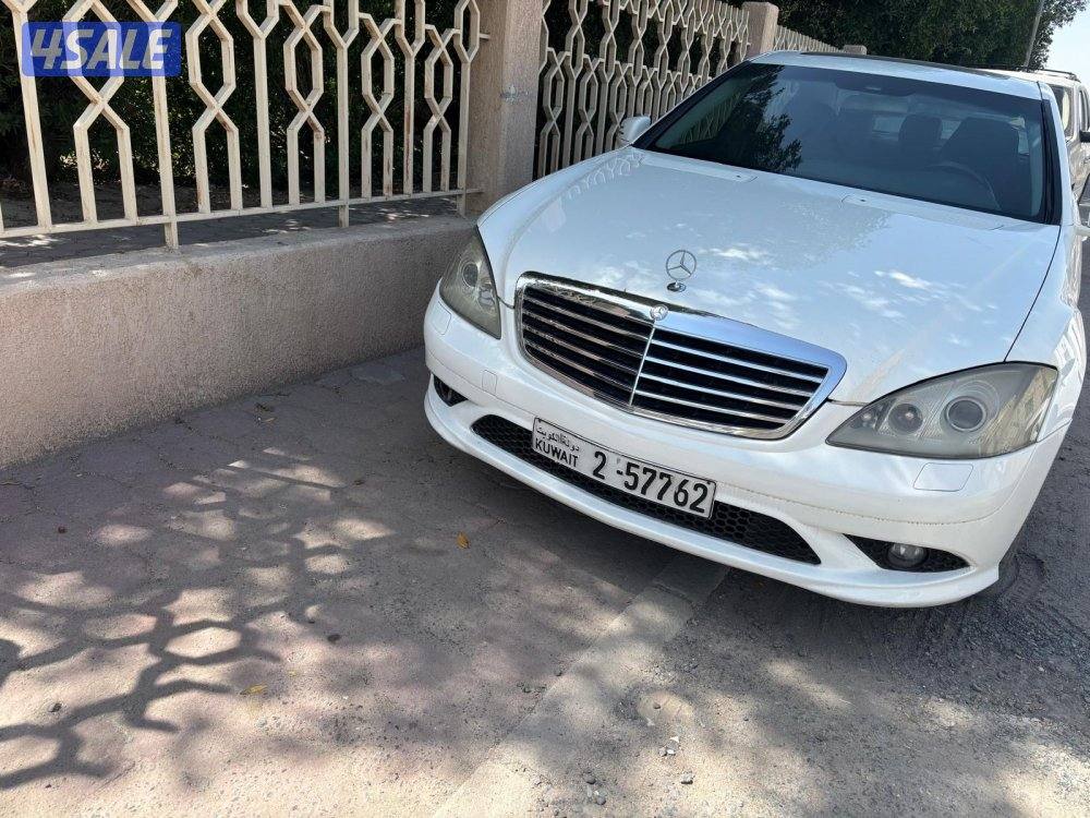 للبيع مرسيدس S500 موديل 20075