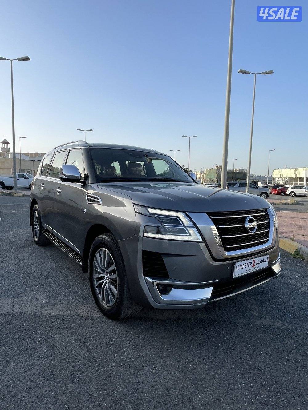 للبيع باترول بلاتنيوم ستي 2021 صبغ الوكاله  8 سلندر1