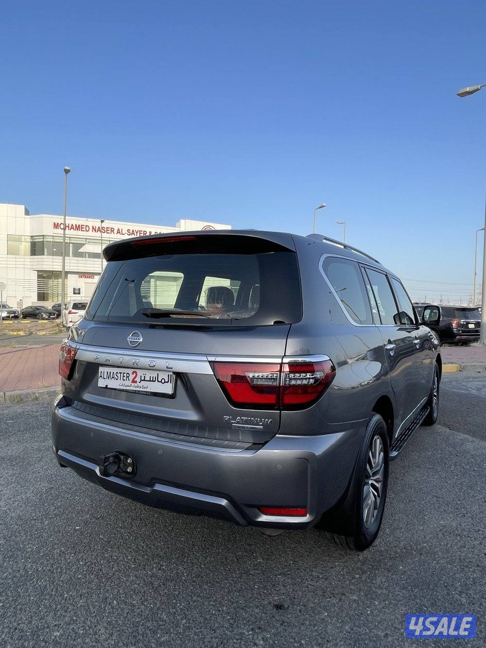 للبيع باترول بلاتنيوم ستي 2021 صبغ الوكاله  8 سلندر4