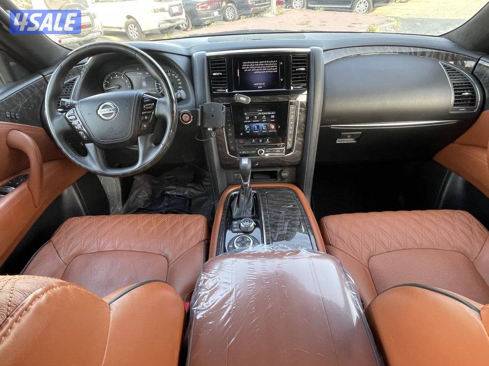 للبيع باترول بلاتنيوم ستي 2021 صبغ الوكاله  8 سلندر7