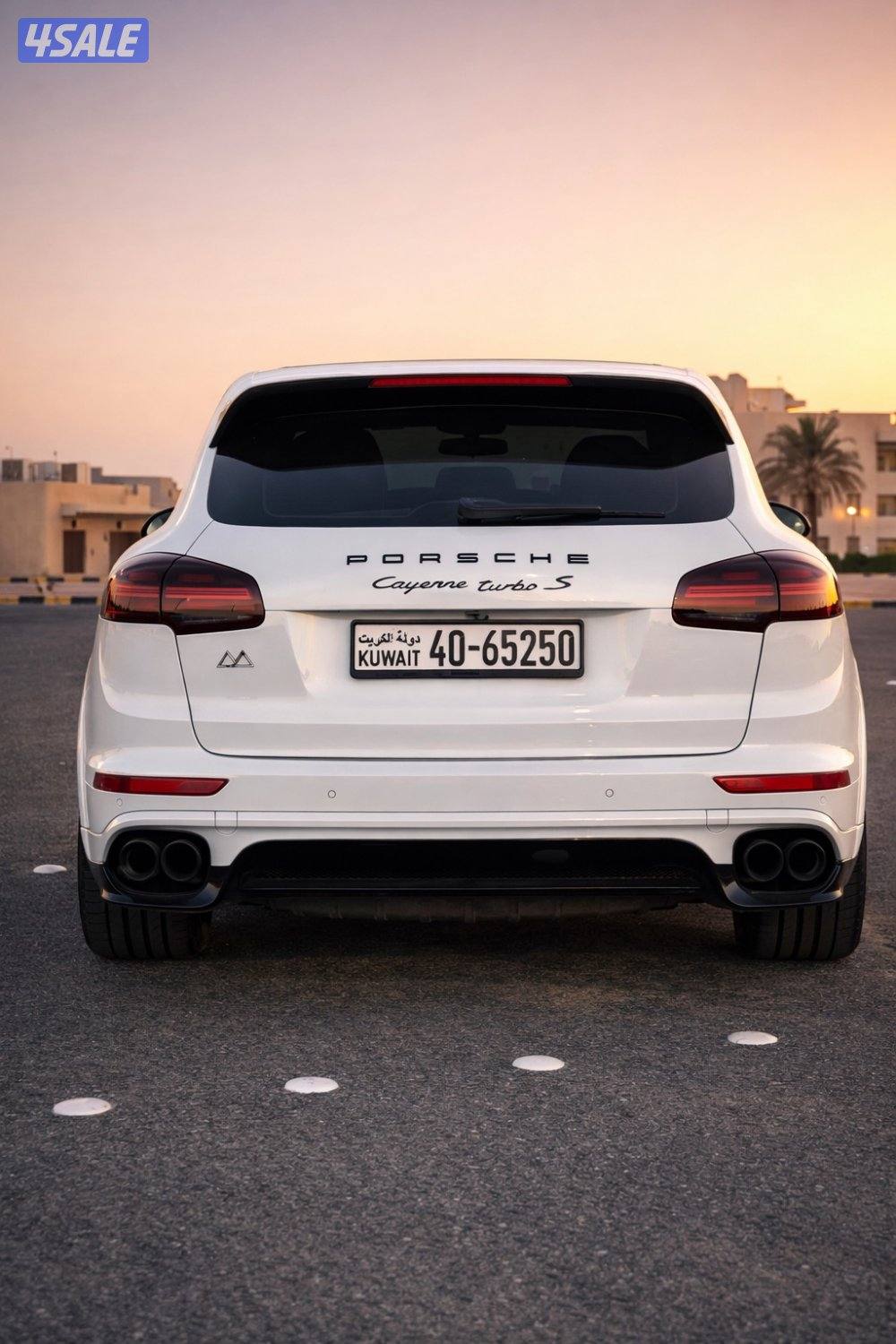 بورش كايين تيربو S موديل 20161