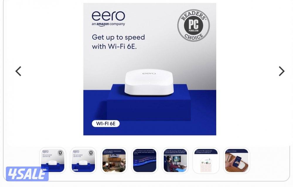 🔥 للبيع راوترات eero Pro 6E 🔥0