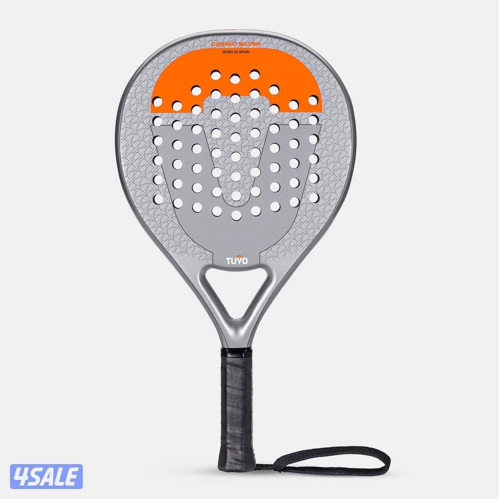 مضرب بادل تايو كوزميك سلفر جديد مو مستعمل وزن  w 3603