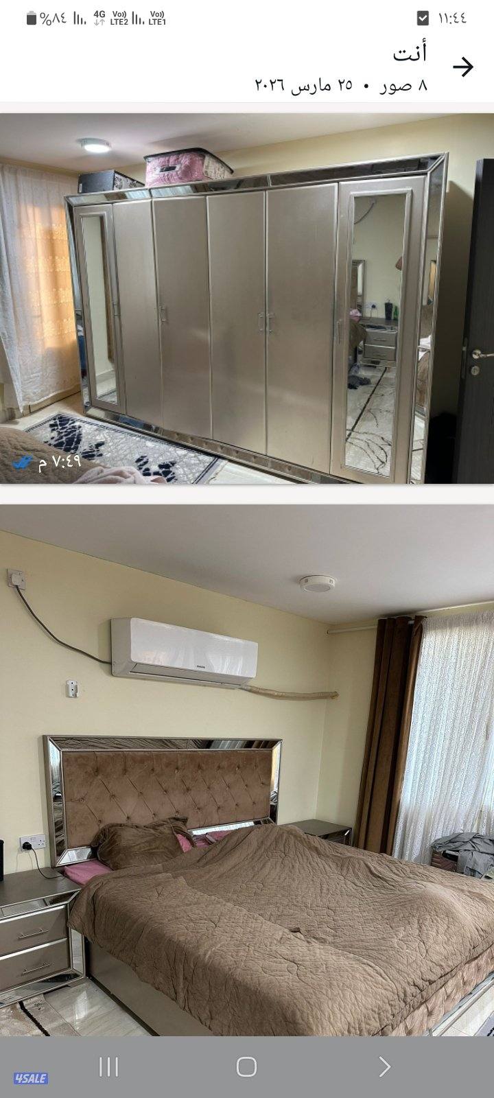 نشتري اثاث مستعمل غرف نوم اجهزه مكيفات شاشات0