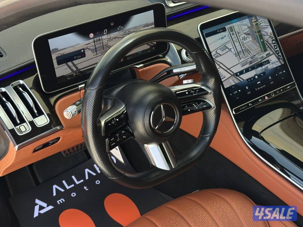 مرسيدسS500 موديل2021 وارد الملا عداد83الف وسيرفس منتظم5