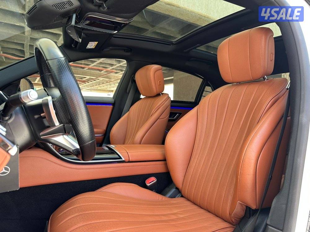 مرسيدسS500 موديل2021 وارد الملا عداد83الف وسيرفس منتظم7