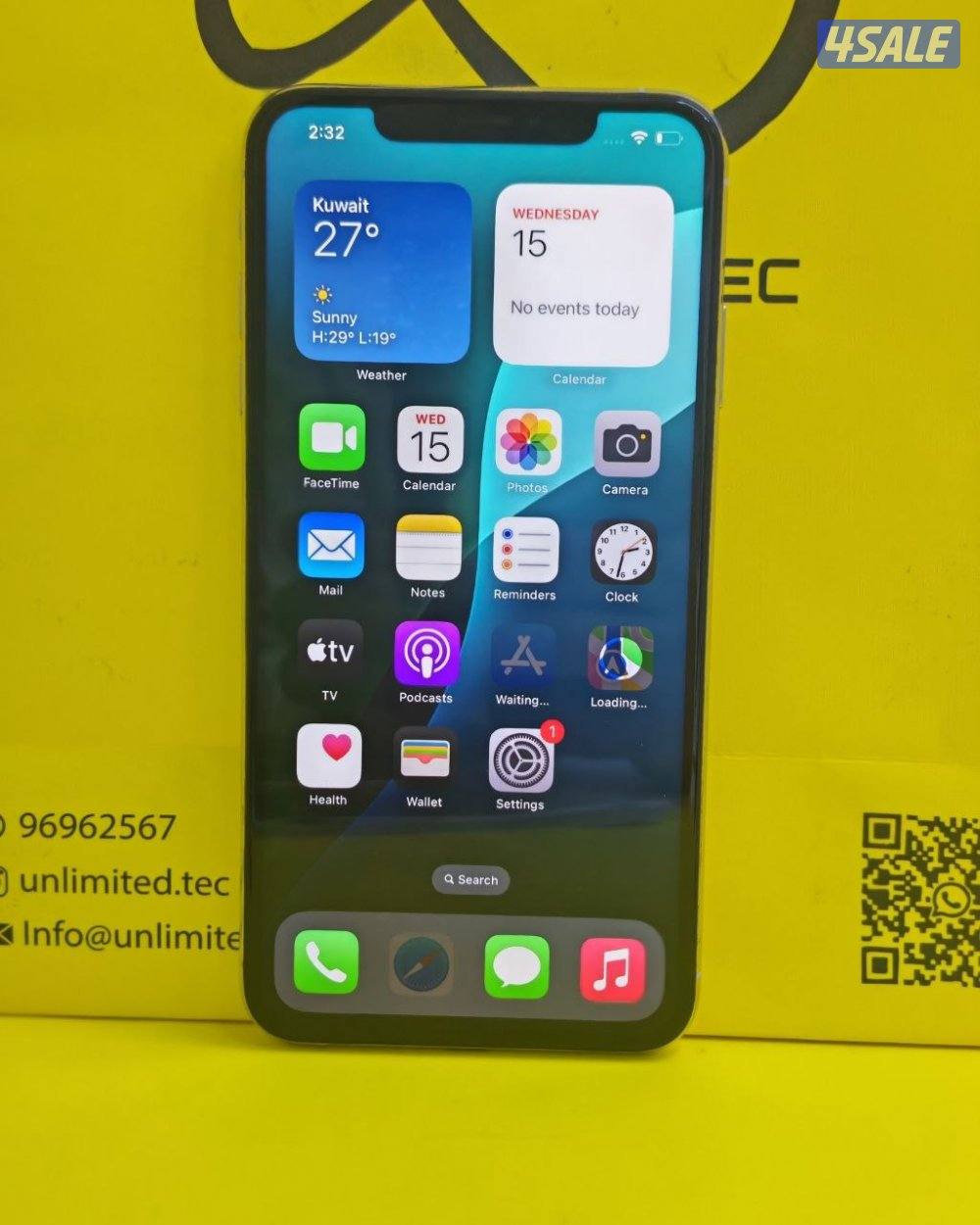 ايفون Xs ماكس 256GB ذهبي بطارية 82% مستعمل كالجديد iPhone Xs Max2