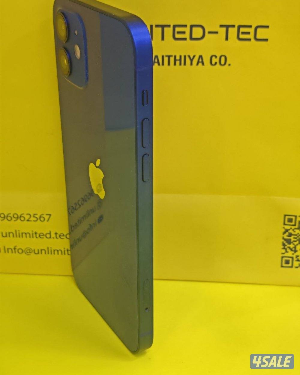 ايفون 12 256 جيجا أزرق بطارية 74% مستعمل كالجديد iPhone 12 256GB Blue4