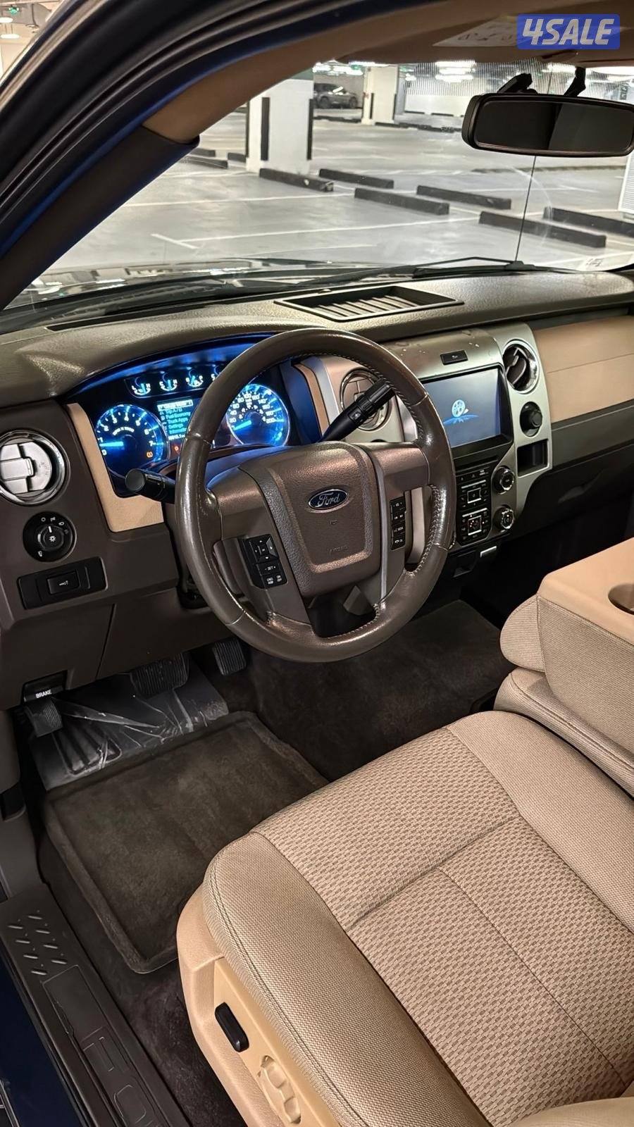 للبيع F150 موديل 2014 ماشي 148 الف بدون دبل صبغ الوكاله وارد الوكاله4