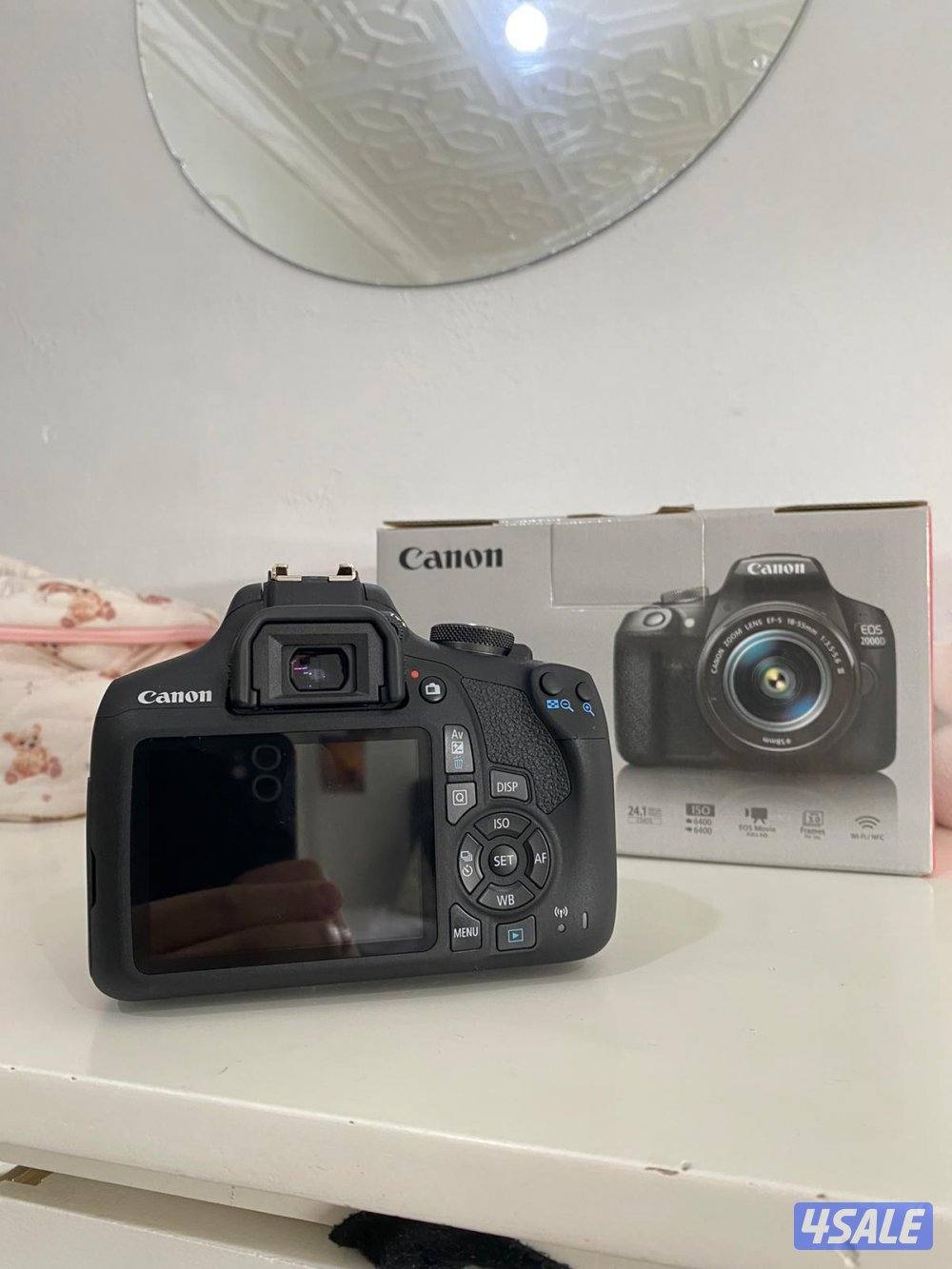 كانون 2000d شبه جديدة2