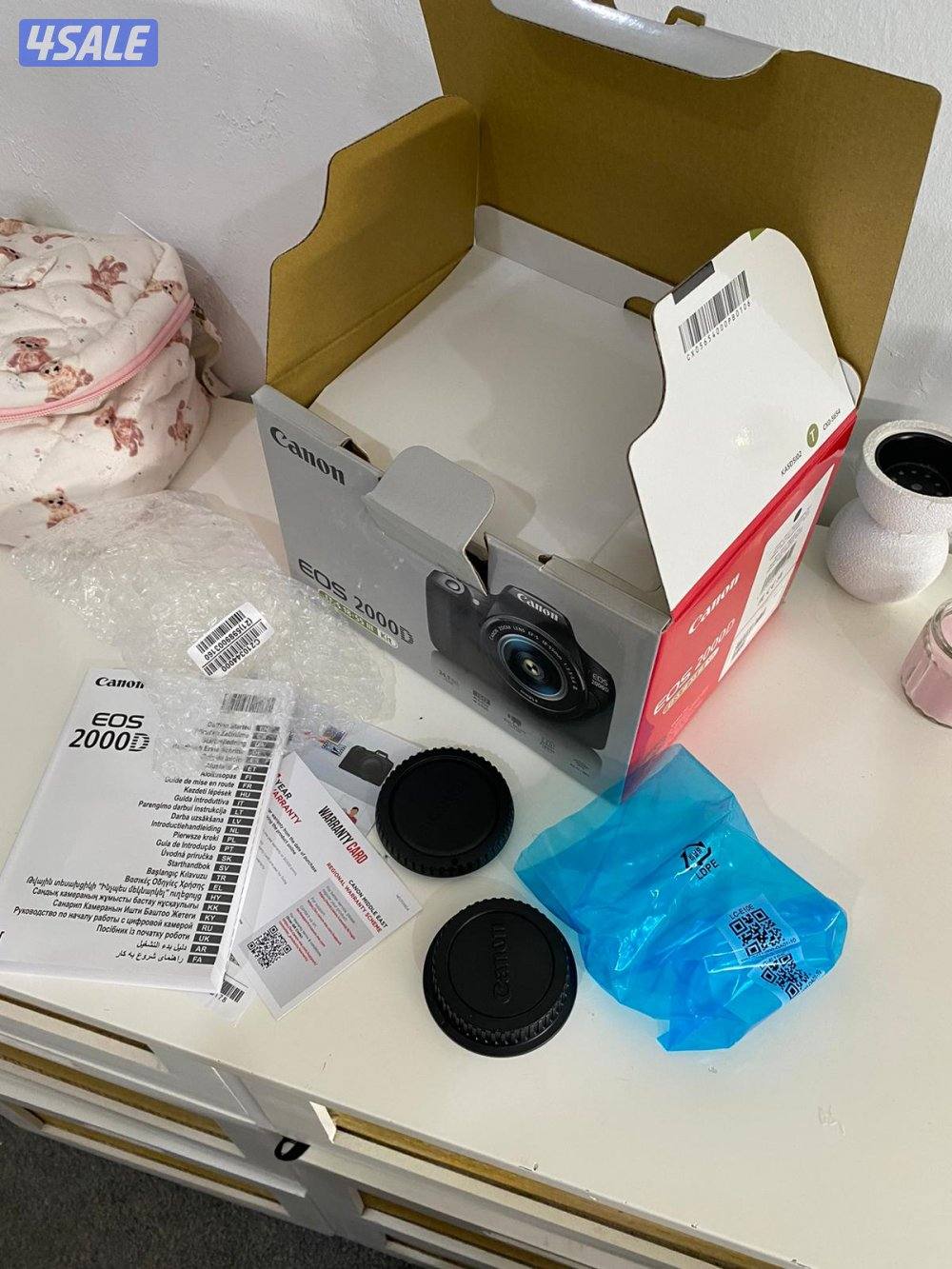 كانون 2000d شبه جديدة6