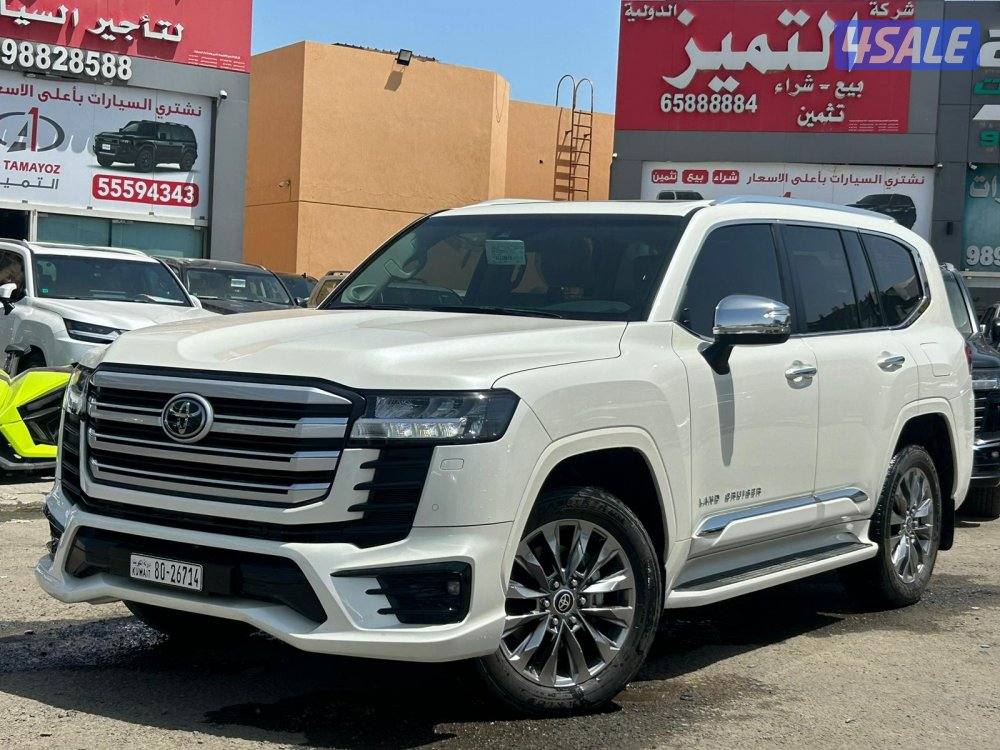 تويوتا لاند كروزر GX.R AEROs  twin turbo.V6 موديل 2024 ماشى 28.000 k.m0