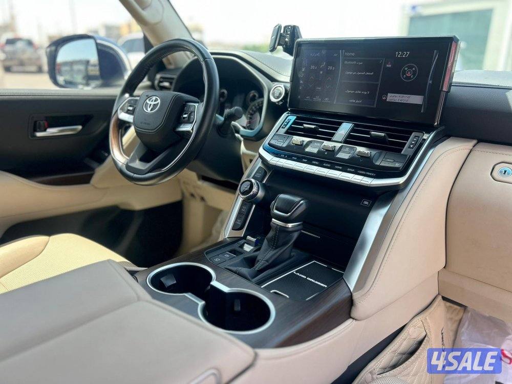 تويوتا لاند كروزر GX.R AEROs  twin turbo.V6 موديل 2024 ماشى 28.000 k.m4