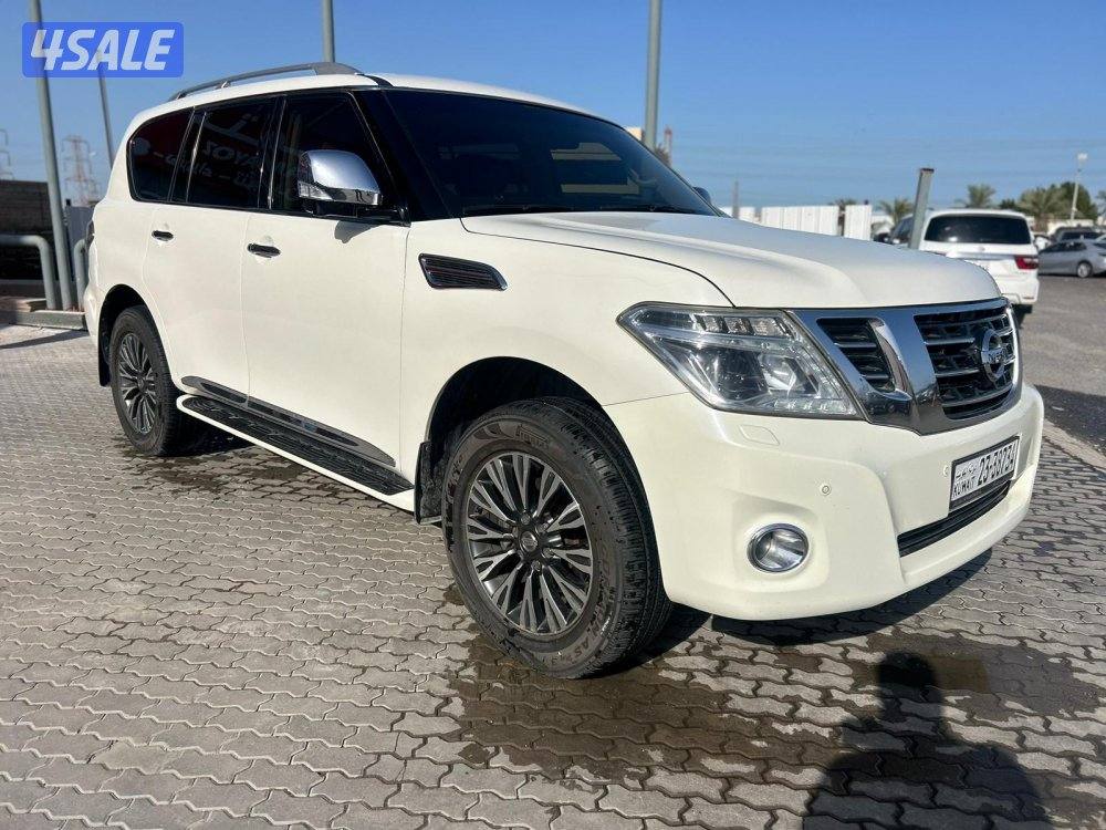 نيسان باترول بلاتنيوم.V6 موديل 2017 ماشى 274.000 k.m وارد البابطين1