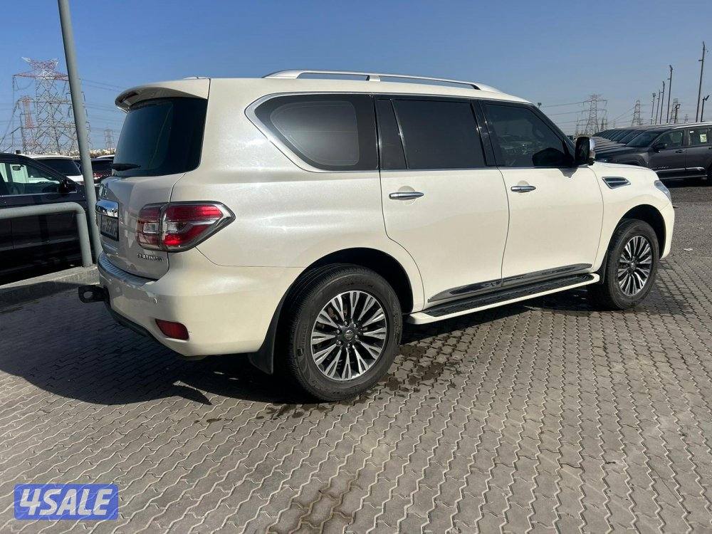 نيسان باترول بلاتنيوم.V6 موديل 2017 ماشى 274.000 k.m وارد البابطين3