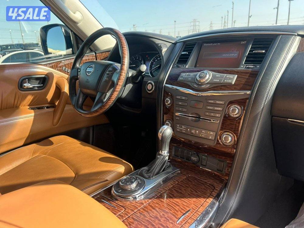 نيسان باترول بلاتنيوم.V6 موديل 2017 ماشى 274.000 k.m وارد البابطين5