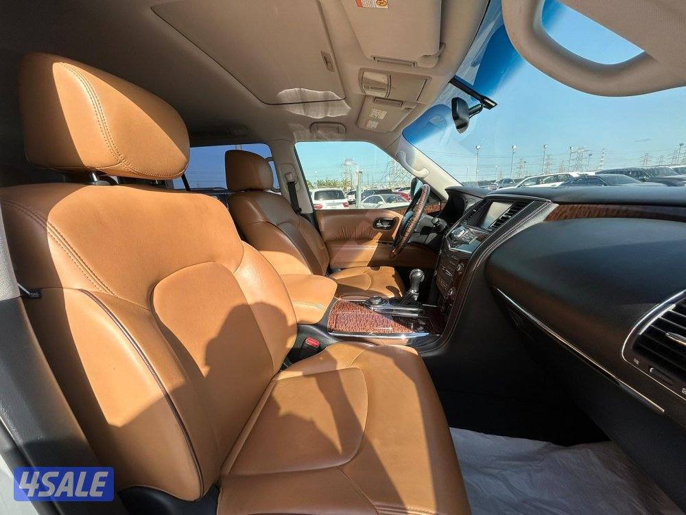 نيسان باترول بلاتنيوم.V6 موديل 2017 ماشى 274.000 k.m وارد البابطين7